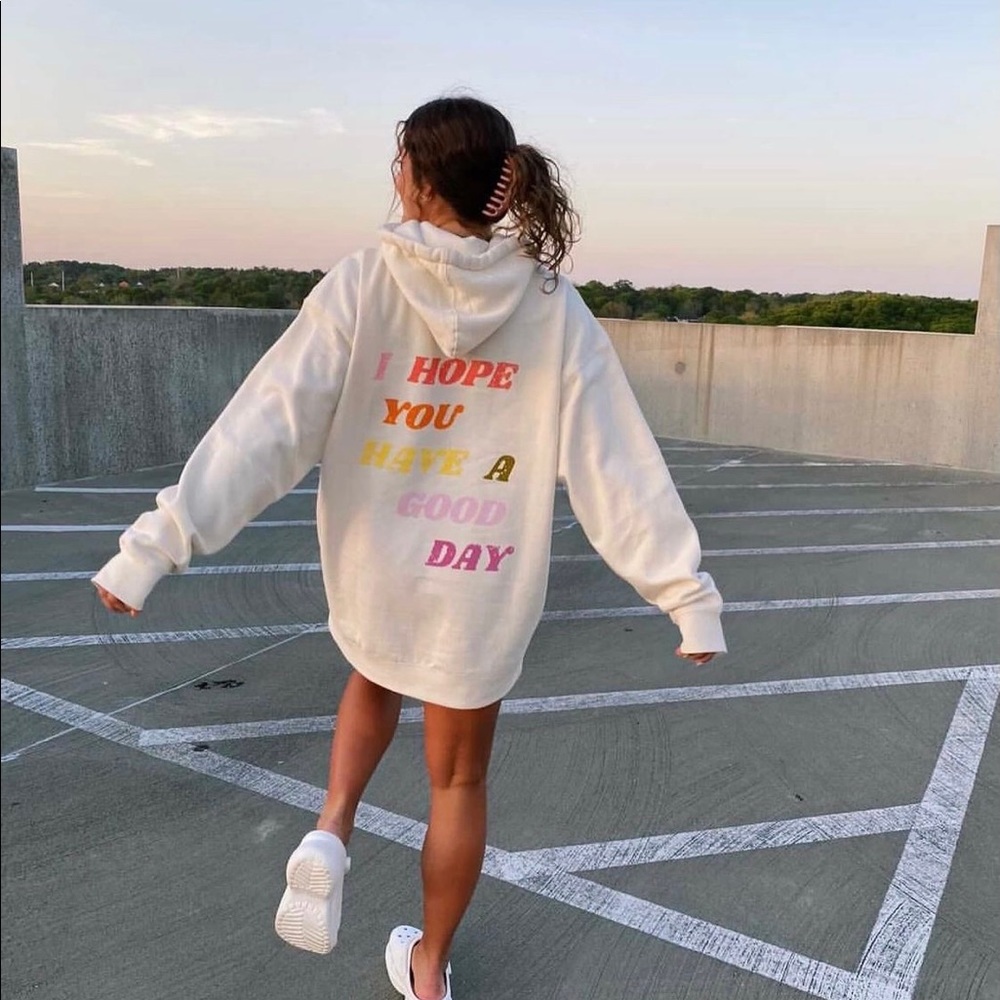 Colorful Good Day Hoodie — Olivelynn